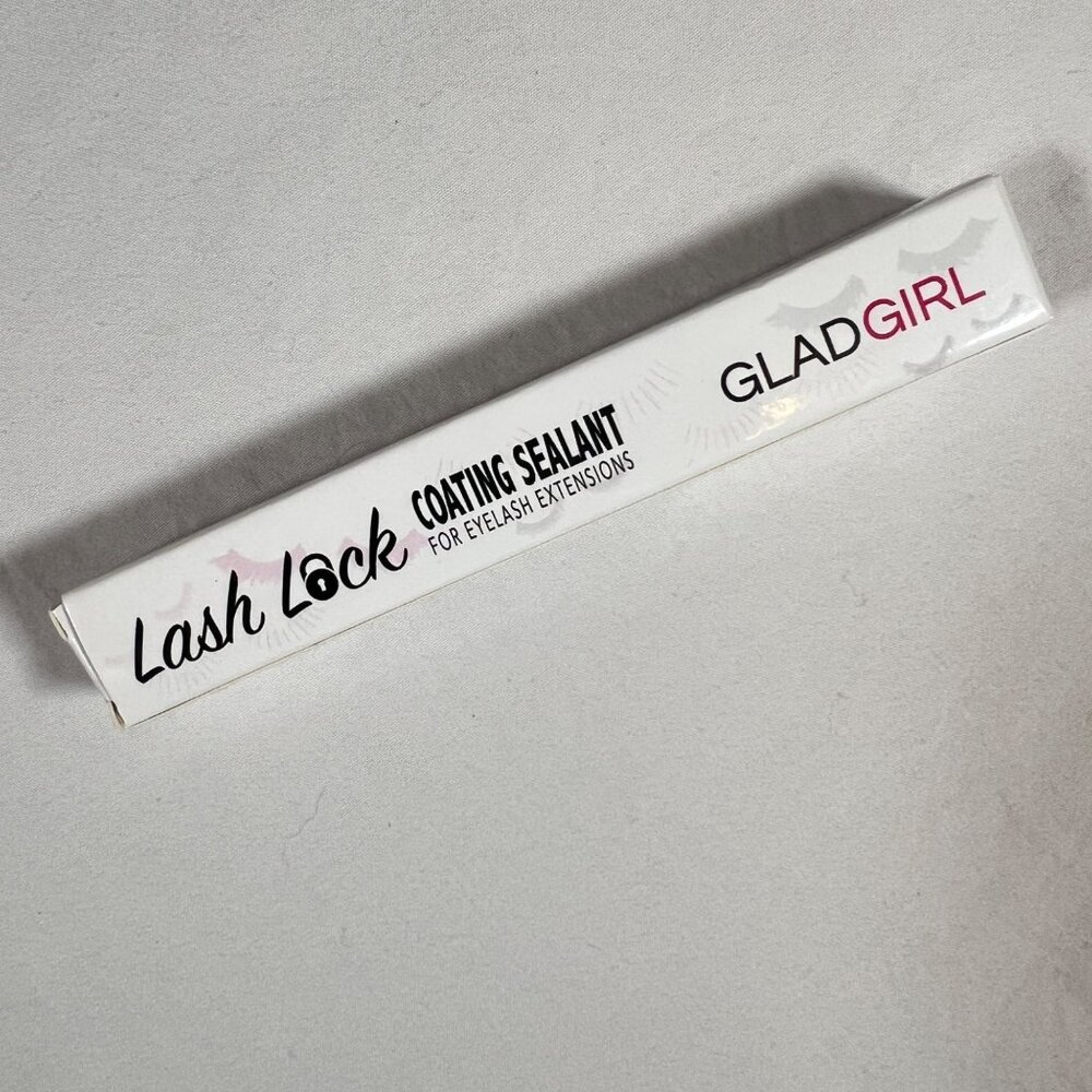 Lash Lock Coating Sealant For Eyelash Extensions By GladGirl Black Color